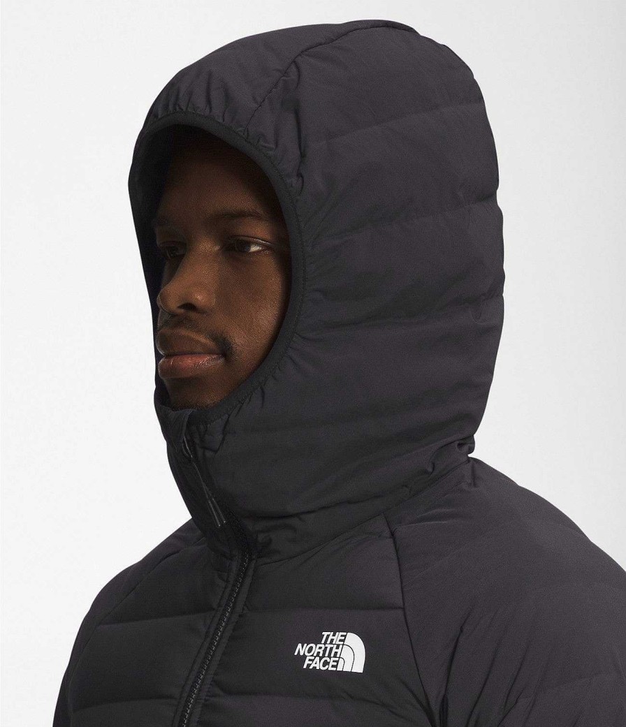 Men'S The North Face Insulation | Belleview Stretch Down Hoodie For Men Tnf Black