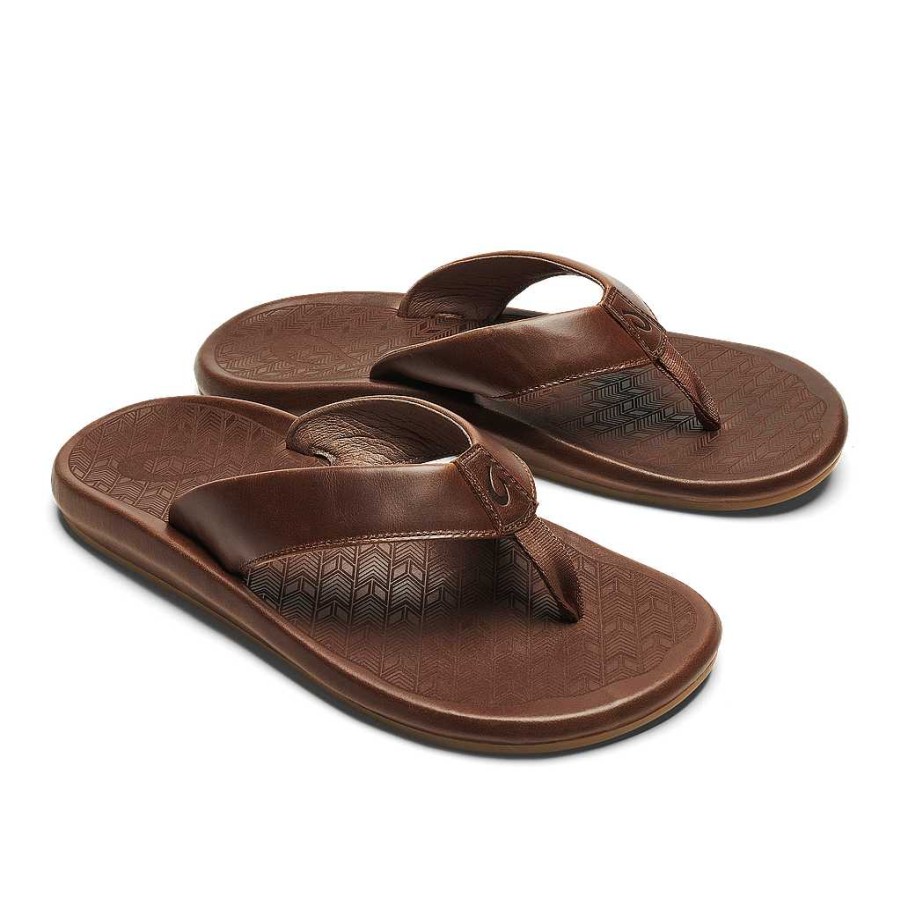 Footwear Olukai Sandals | Ilikai Sandals For Men Toffee/ Toffee