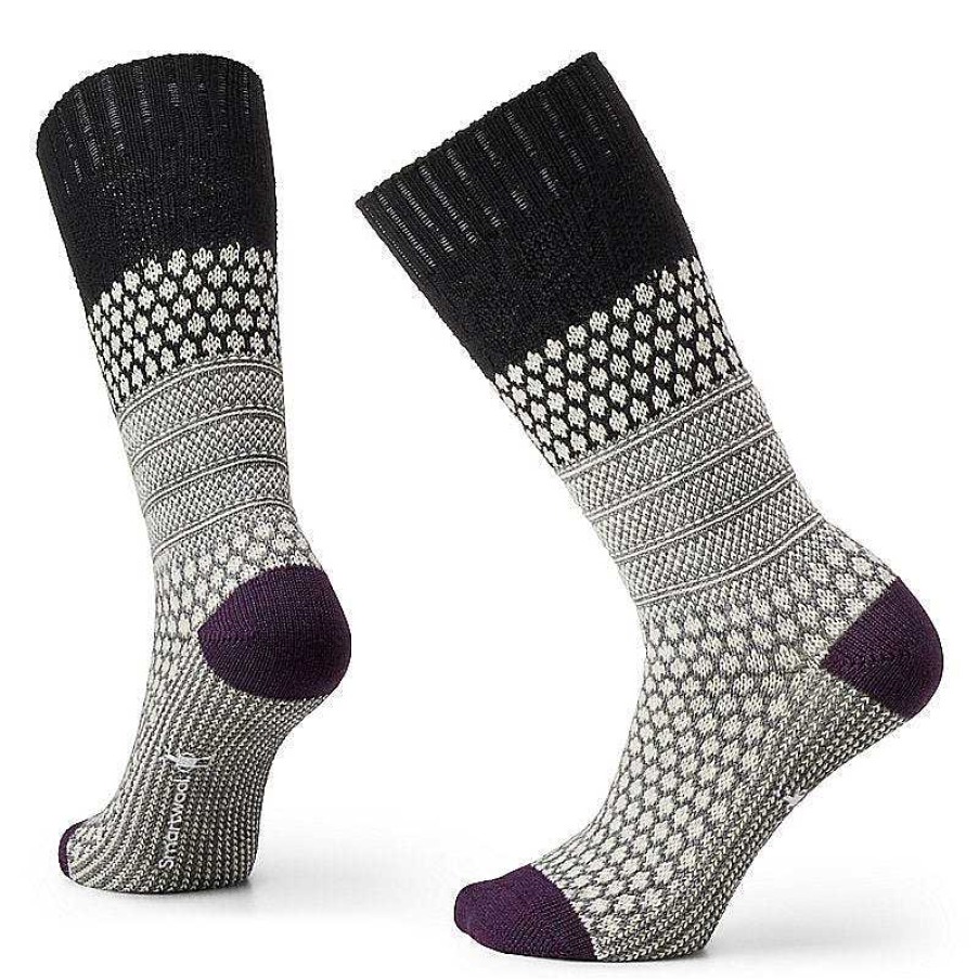 Women'S Smartwool Socks | Everyday Popcorn Cable Full Cushion Crew Socks For Women