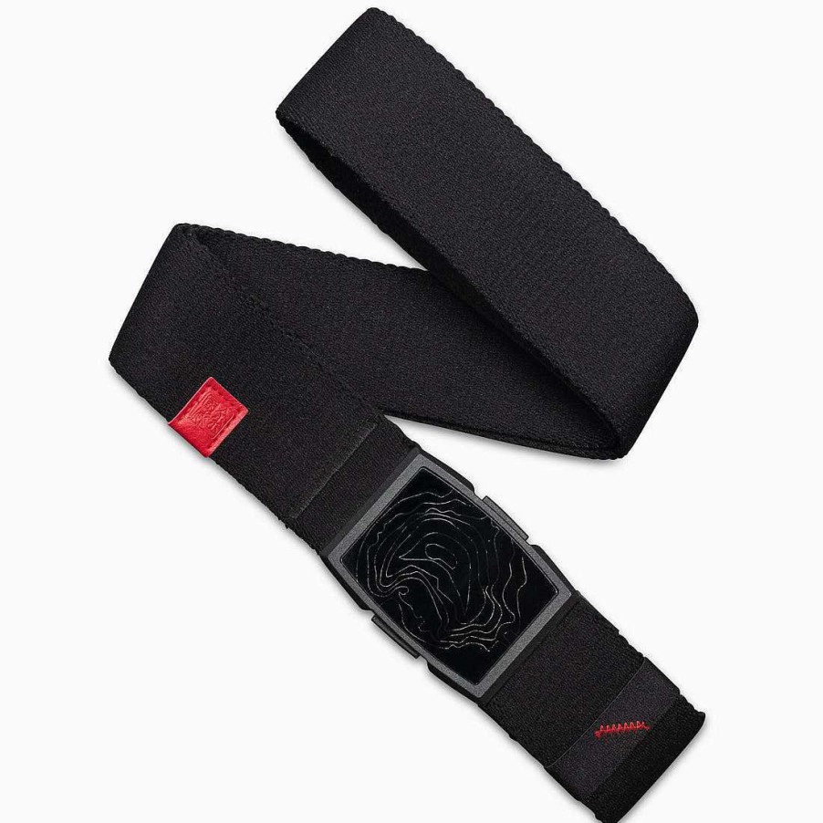 Men'S Arcade Belts Belts | Topo Jimmy Chin Belt Black/Red