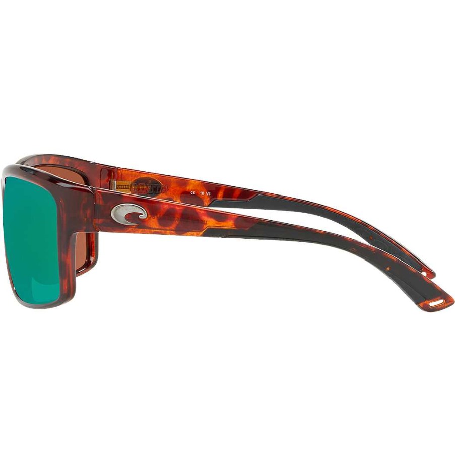 Men'S Costa Del Mar Sunglasses & Goggles | Mag Bay Sunglasses Tortoise / Green Mirror