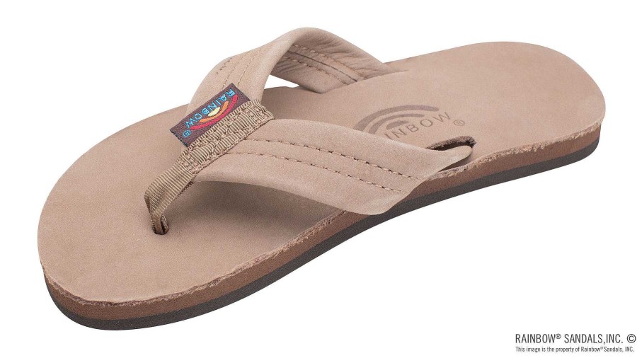 Footwear Rainbow Sandals | Premier Leather Single Arch Sandal For Kids