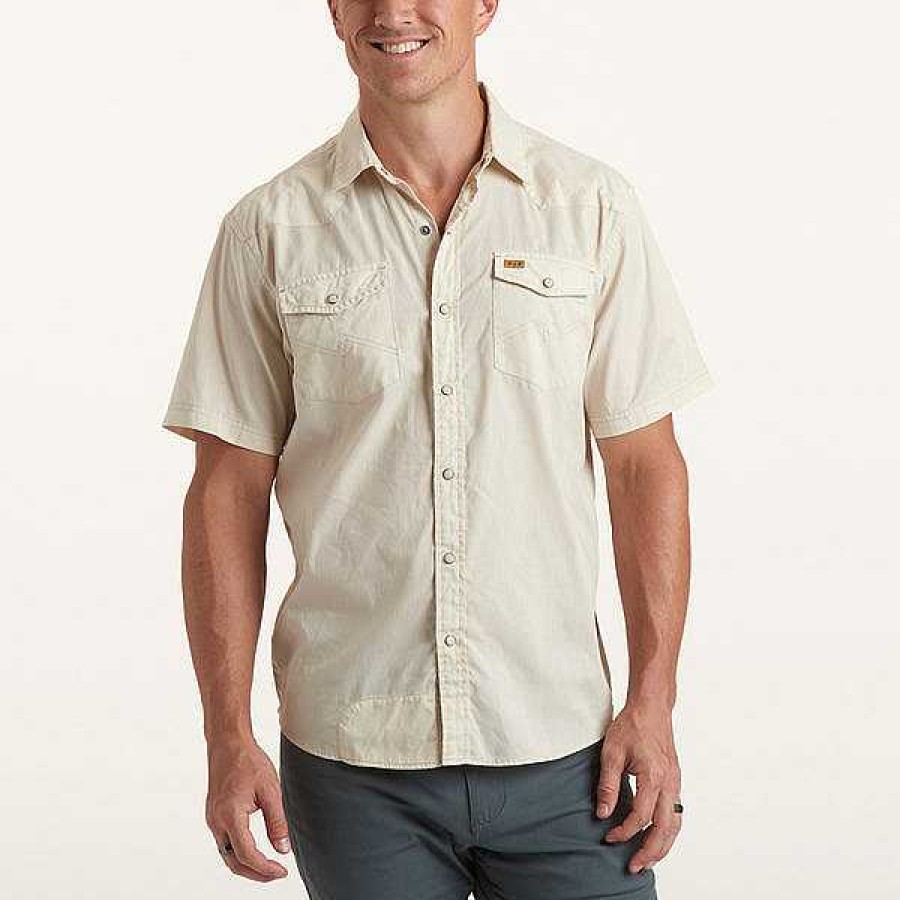 Men'S Howler Brothers Shirts | H Bar B Short Sleeve Snapshirt For Men