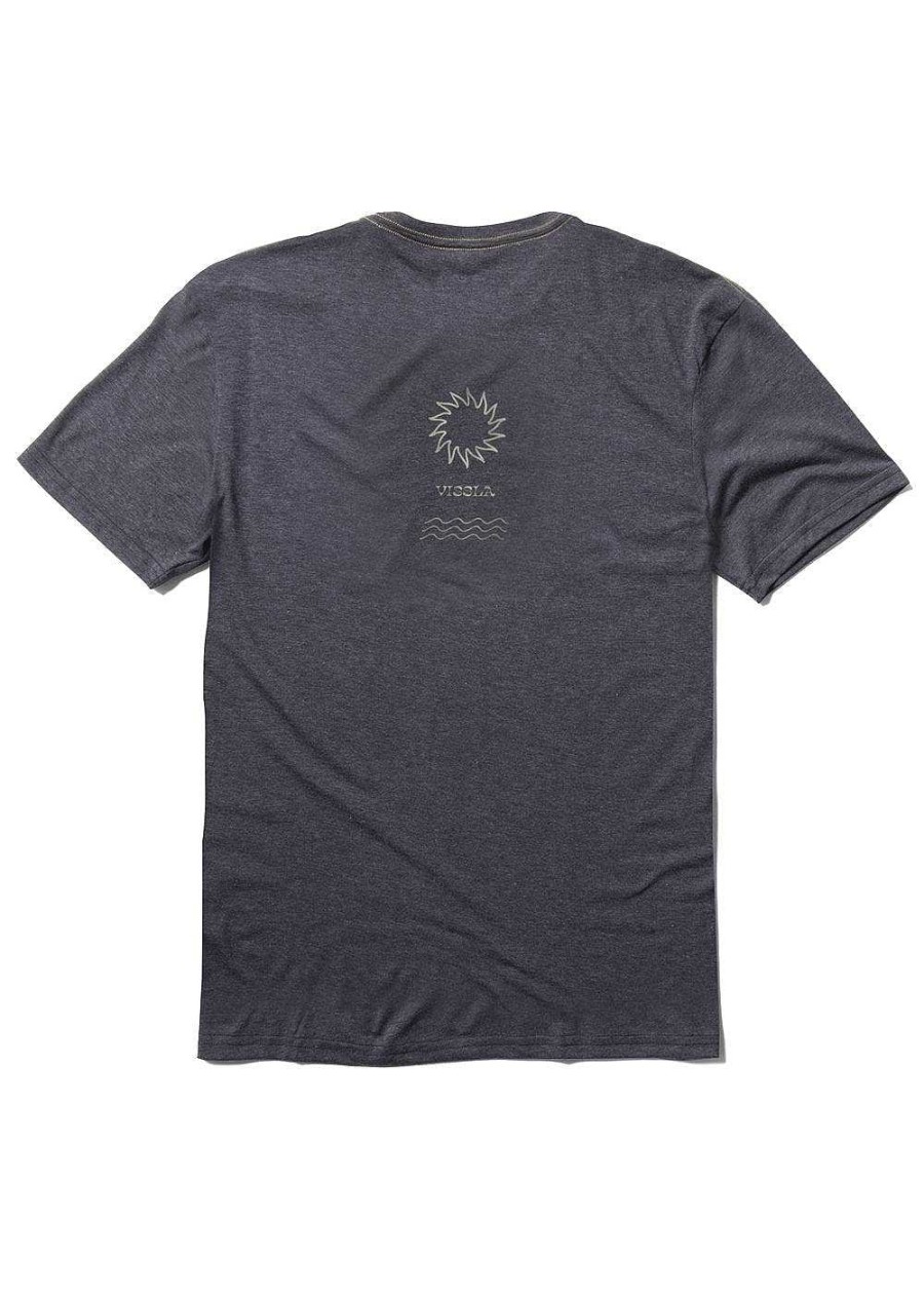 Men'S Vissla T-Shirts | Unlimited Comp Lite Performance Tee For Men