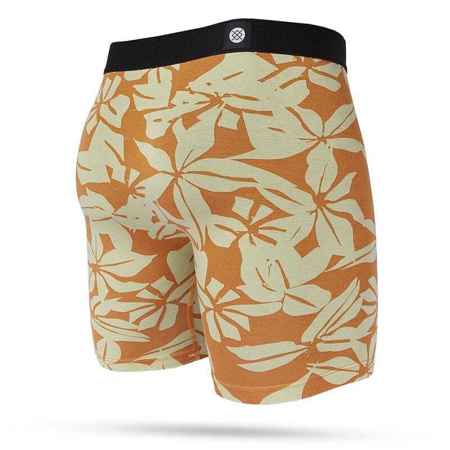 Men'S Stance Baselayers & Underwear | Ke Nui Butter Blend Boxer Brief With Wholester For Men Orange