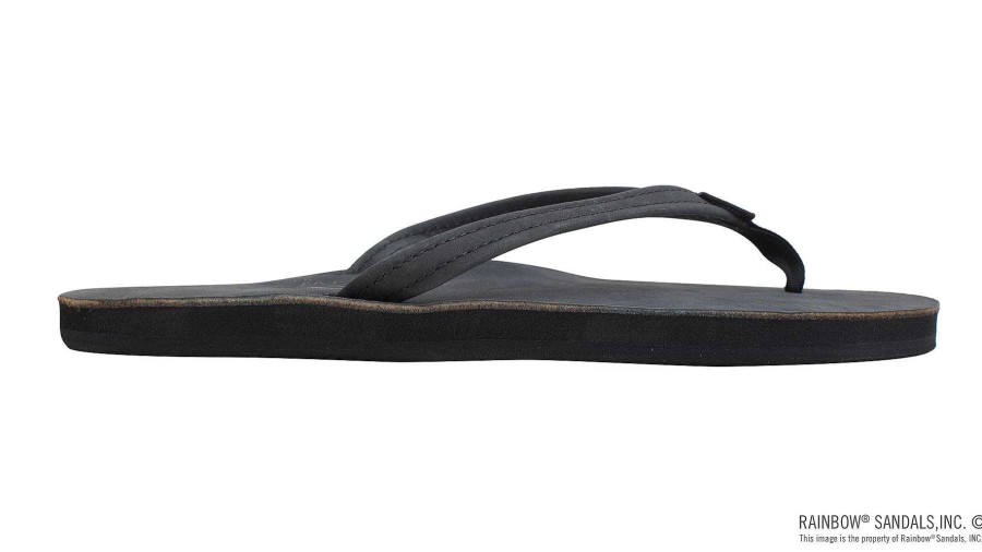 Footwear Rainbow Sandals | Single Layer Premier Leather With Arch Support And A 1/2" Narrow Strap For Women