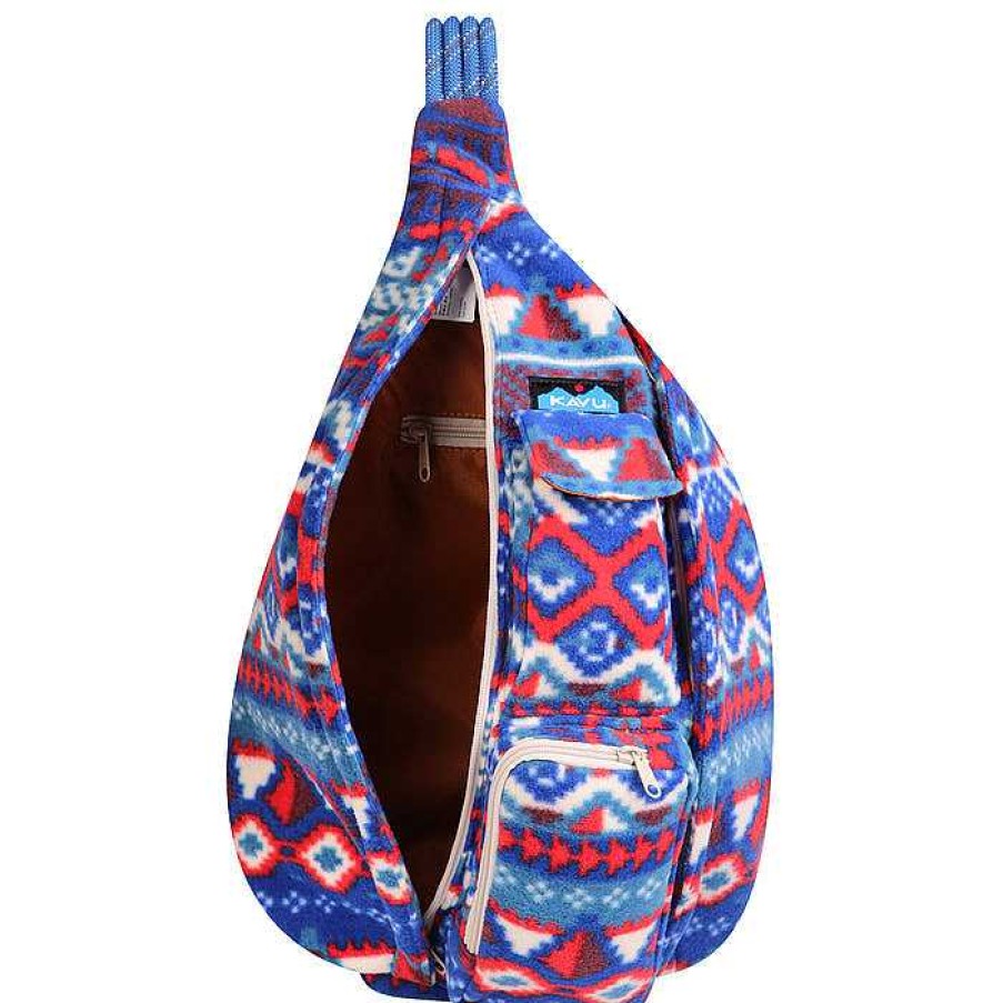 Women'S KAVU Bags & Wallets | Polar Sling Bag 8-Bit Knit