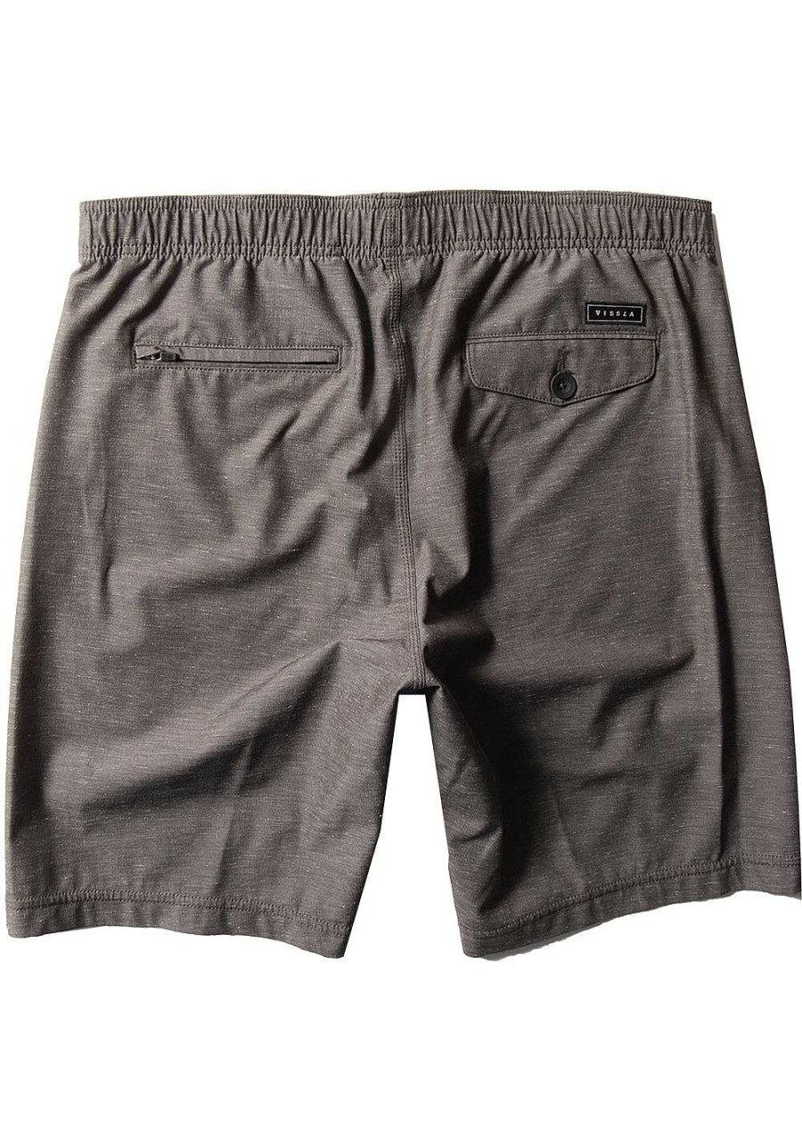 Men'S Vissla Shorts | Hemp No See Ums Eco 18" Elastic Short Phantom