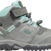 Footwear Keen Boots | Ridge Flex Mid-Top Waterproof Hiking Boots For Kids