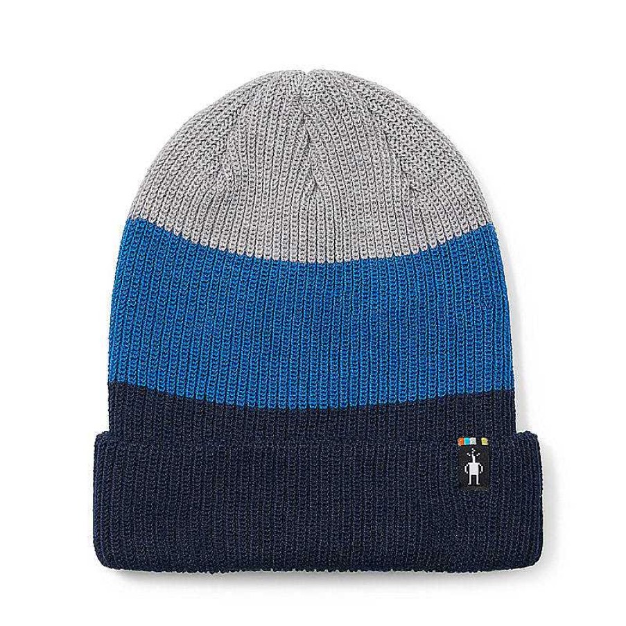 Men'S Smartwool Head & Neckwear | Cantar Colorblock Beanie