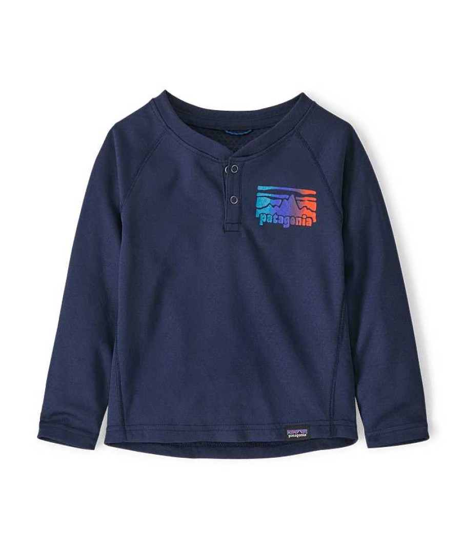 Kids' Patagonia Baselayers & Underwear | Capilene Midweight Henley For Baby