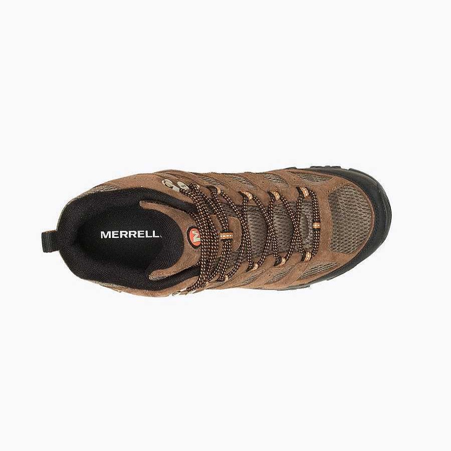 Footwear Merrell Boots | Moab 3 Mid Waterproof Boots For Men Earth