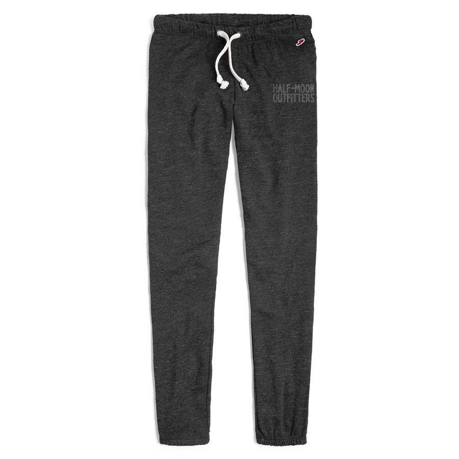 Half-Moon Collection Half-Moon Outfitters Half-Moon Apparel | Block Outline Victory Springs Pants For Women Varsity Slate