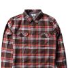 Men'S Vissla Shirts | Central Coast Long Sleeve Flannel For Men