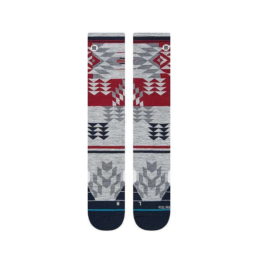 Men'S Stance Socks | Reaux Performance Snow Socks For Men Natural