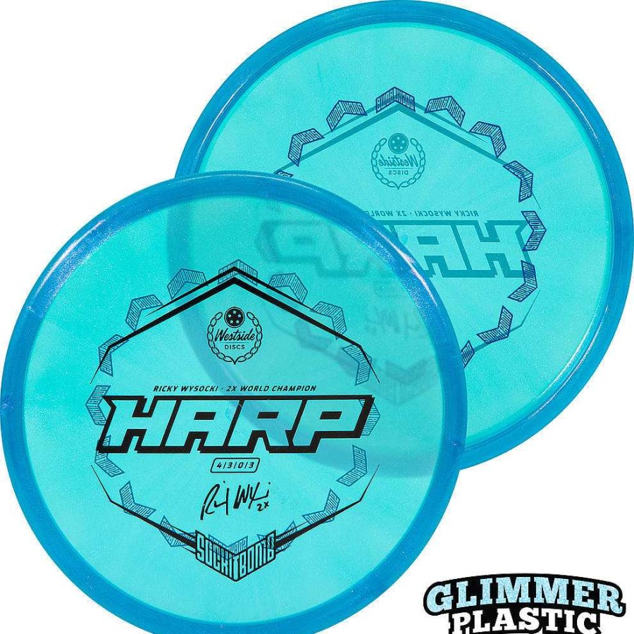 Gear Dynamic Discs | Westside Discs Vip-Ice Glimmer Harp Ricky Wysocki Bottom Stamp Assorted