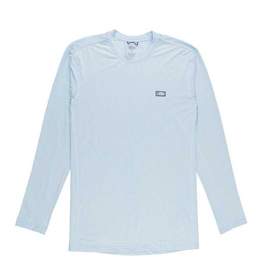 Men'S AFTCO Performance | Air-O Mesh Ls Sun Protection Shirt