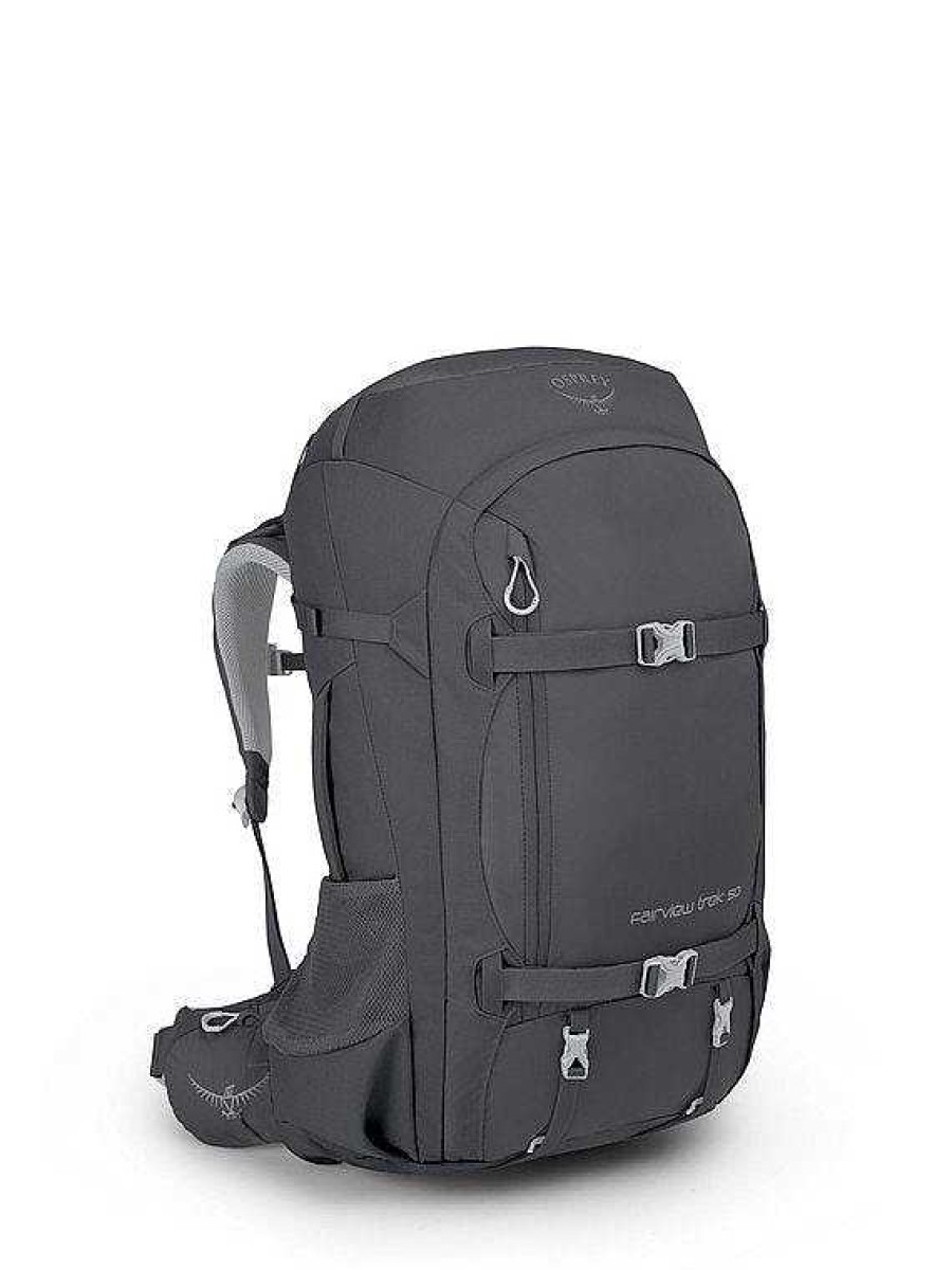 Gear Osprey Backpacking | Fairview Trek 50 Pack For Women Charcoal Grey