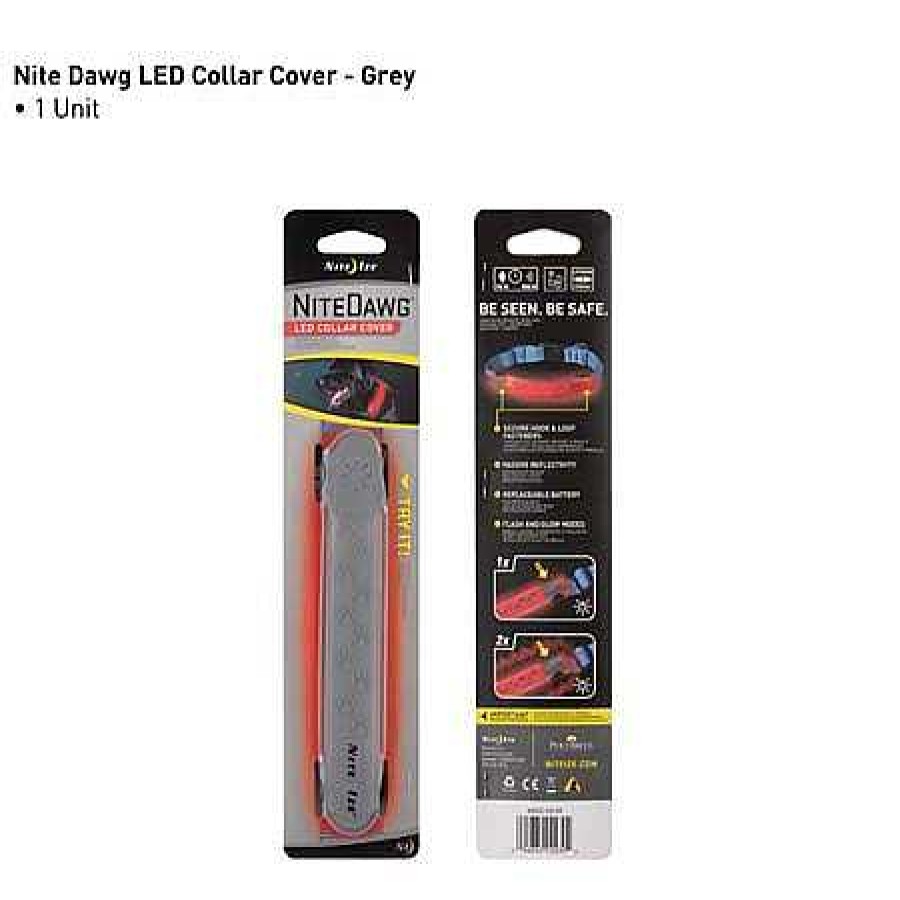 Gear Nite Ize | Nite Dawg Led Collar Cover Red