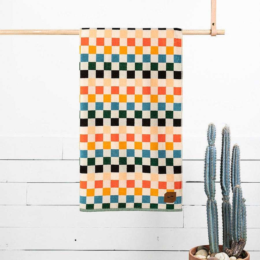 Women'S Slowtide Towels | Sundown Oversized Beach Towel Multi