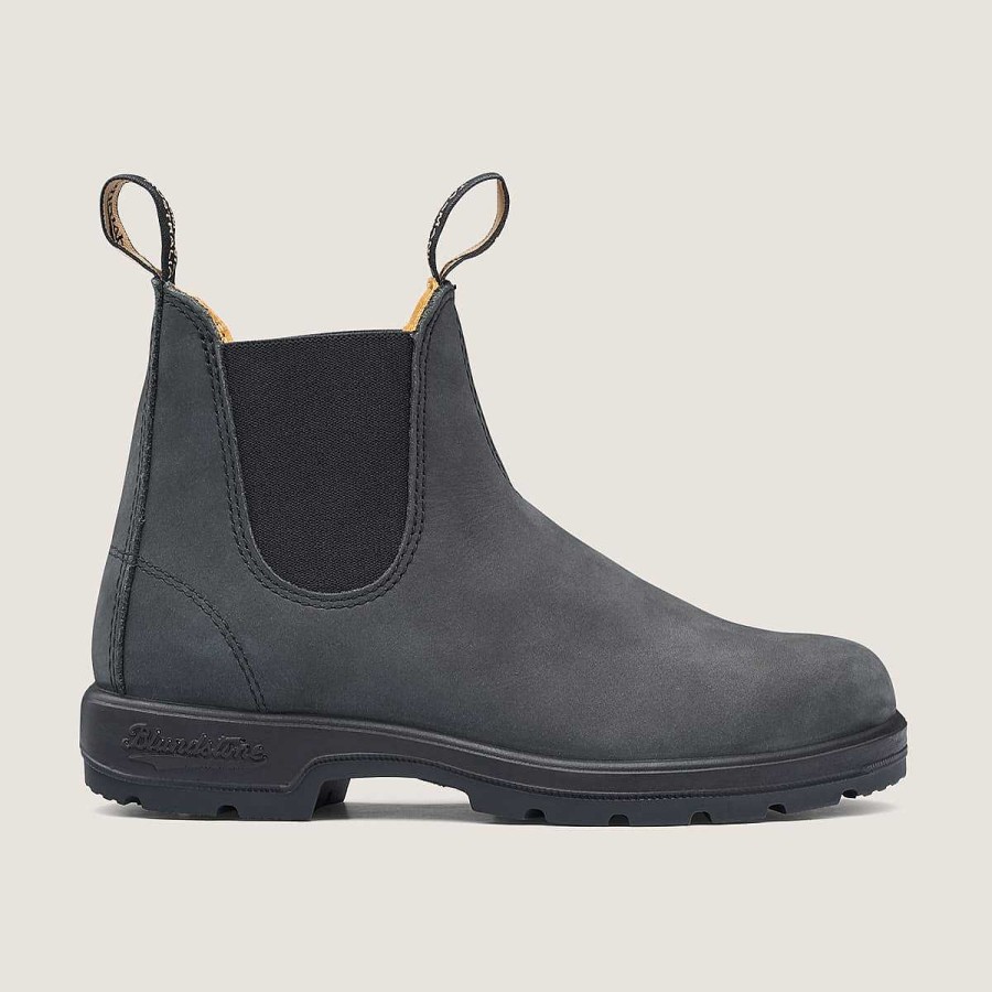 Footwear Blundstone Boots | Unisex 587 Chelsea Boots Rustic Black