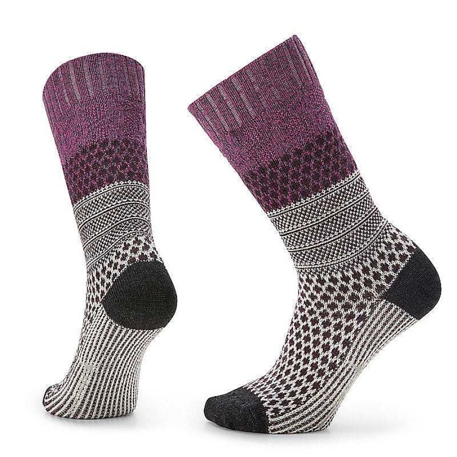 Women'S Smartwool Socks | Everyday Popcorn Cable Full Cushion Crew Socks For Women