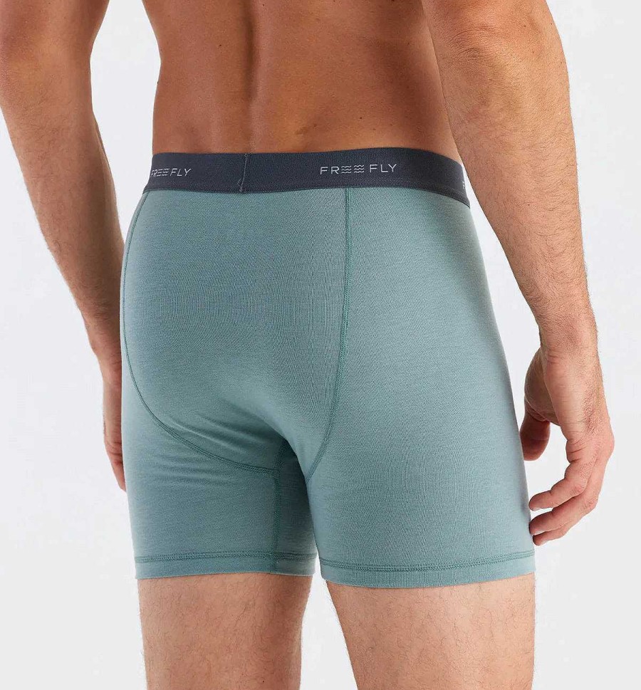 Men'S Free Fly Apparel Baselayers & Underwear | Elevate Boxer Brief For Men