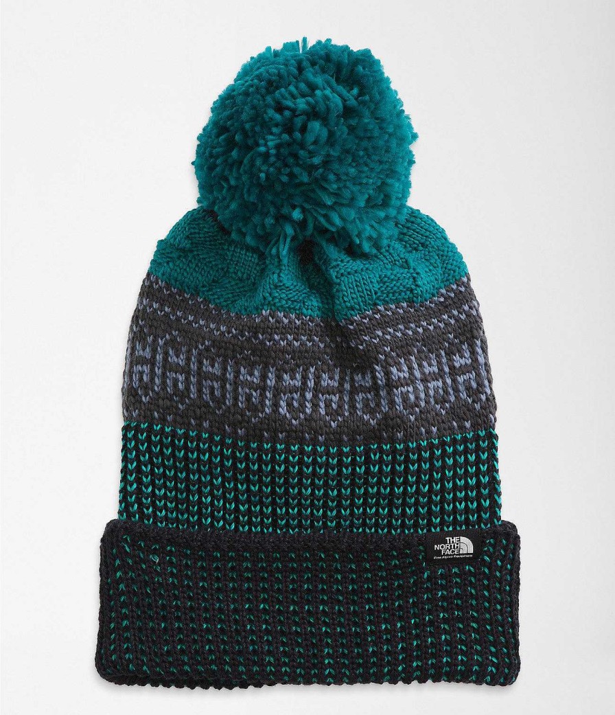 Men'S The North Face Head & Neckwear | Fair Isle Beanie Tnf Black/Multi/Color