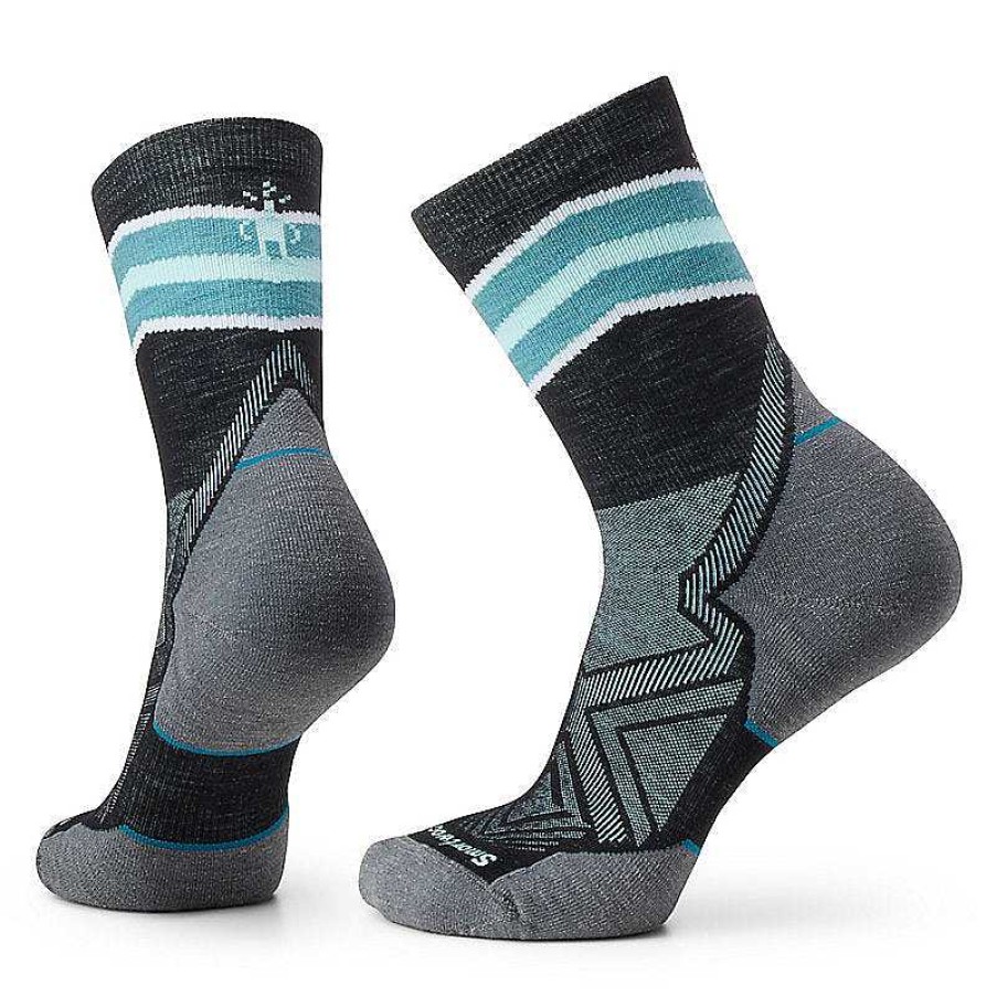 Women'S Smartwool Socks | Run Targeted Cushion Mid Crew Socks For Women