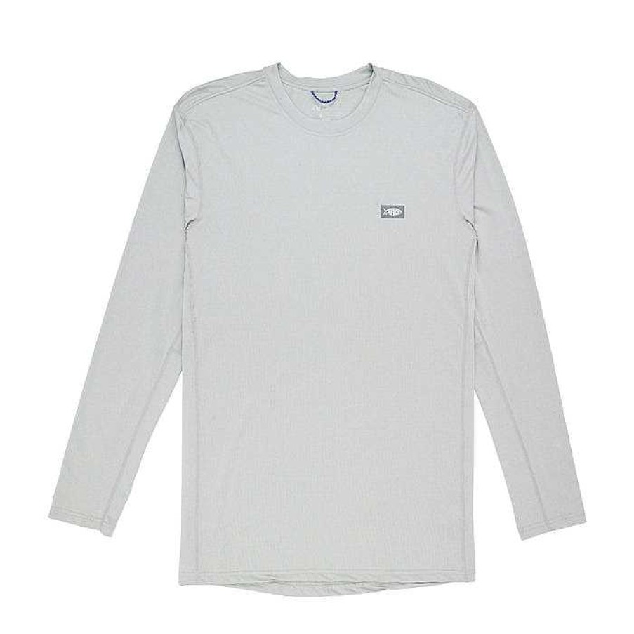 Men'S AFTCO Performance | Air-O Mesh Ls Sun Protection Shirt