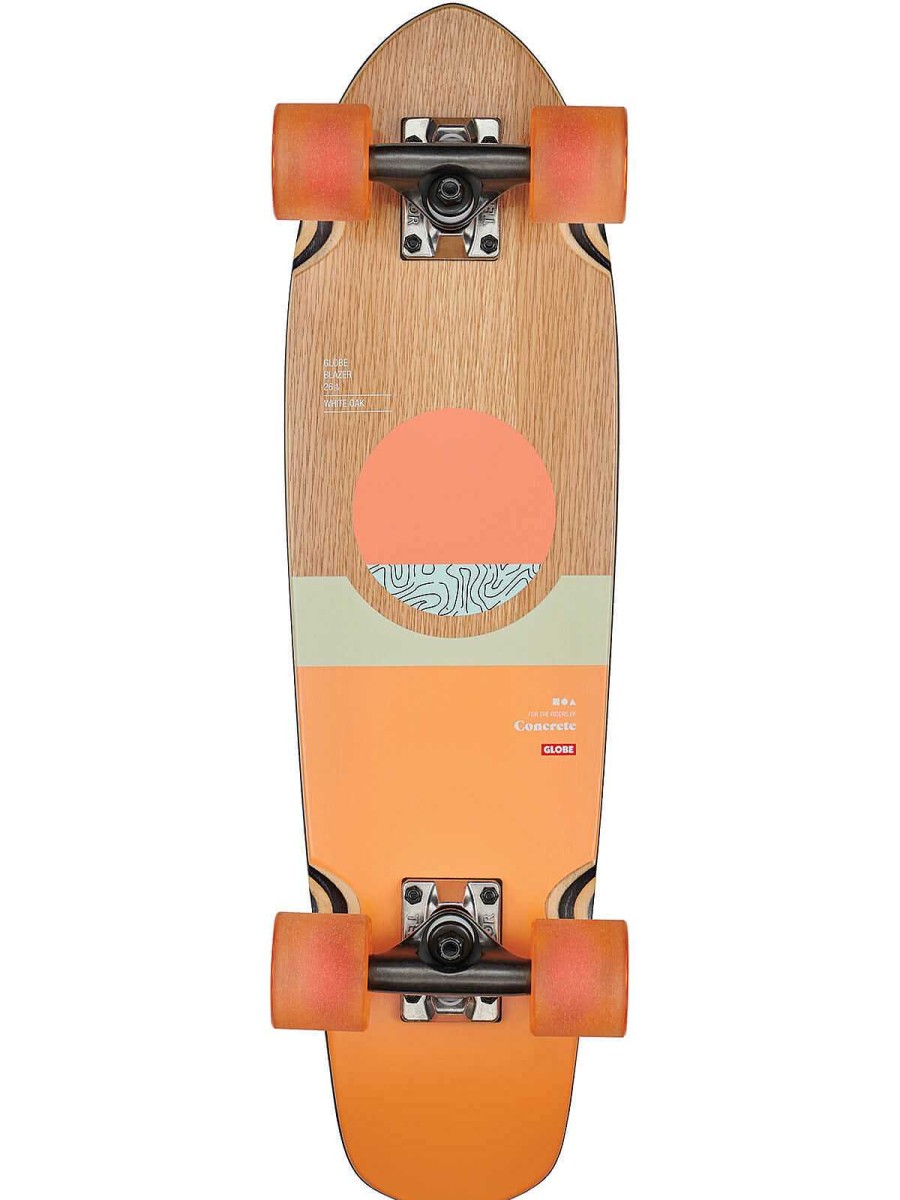 Gear Globe | Blazer 26" Skateboard White Oak/Concrete