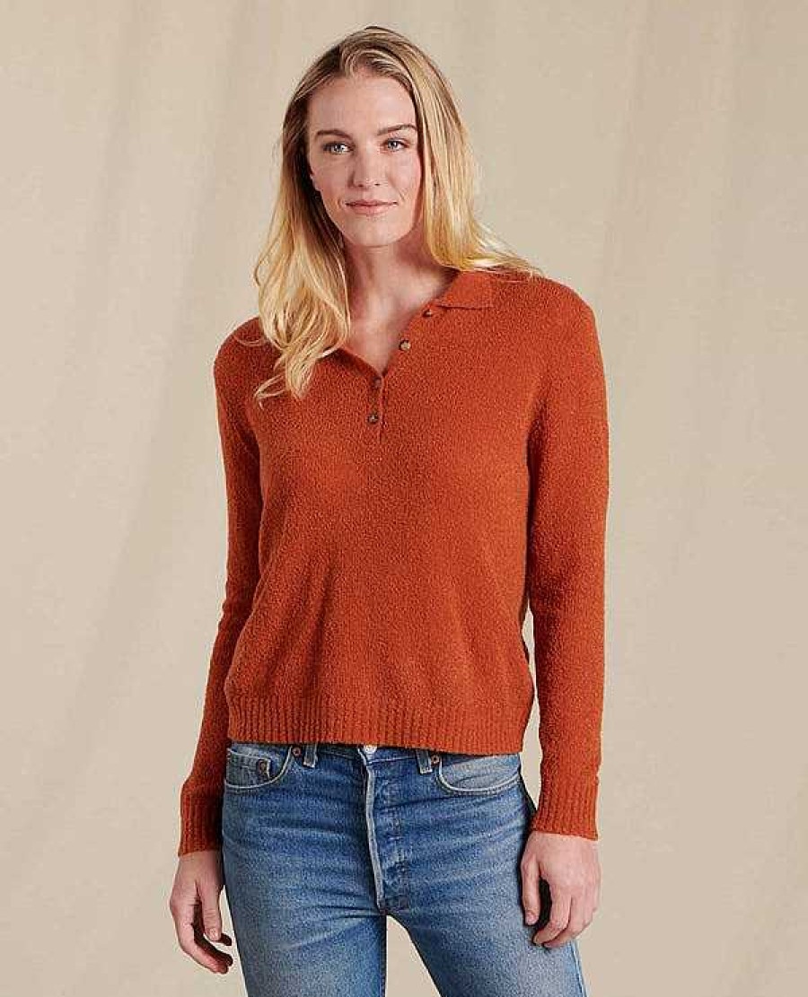 Women'S Toad&Co Sweaters & Hoodies | Cotati Collared Sweater For Women