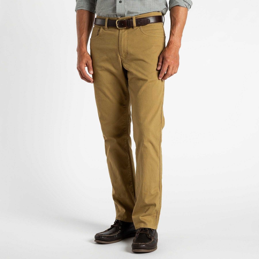 Men'S Duck Head Pants | Pinpoint Canvas Five-Pocket Pants For Men