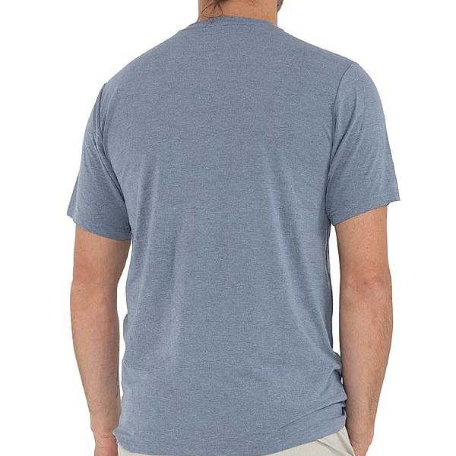 Men'S Free Fly Apparel Shirts | Bamboo Flex Pocket Tee For Men