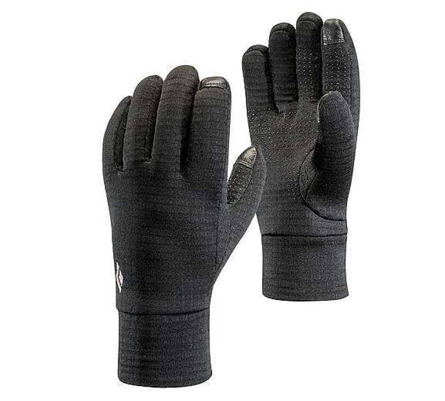 Men'S Black Diamond Equipment Gloves | Midweight Gridtech Gloves Black