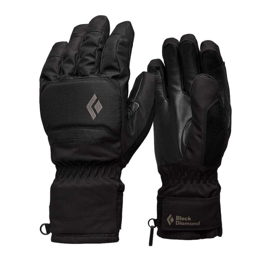 Men'S Black Diamond Equipment Gloves | Mission Gloves Black