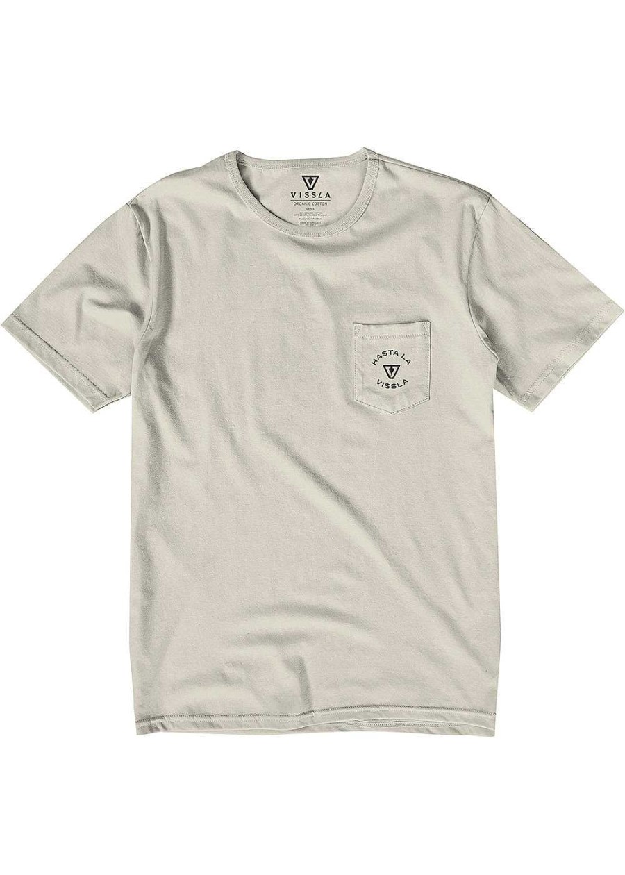 Men'S Vissla T-Shirts | Hasta La Vissla Organic Pocket Tee For Men