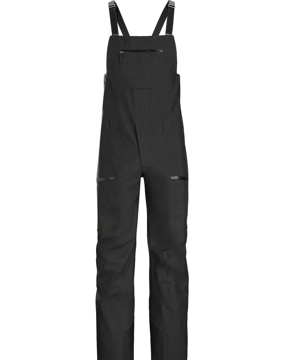 Men'S Arc'Teryx Rain & Snow Wear | Sabre Bib Pant For Men Black