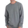 Men'S Free Fly Apparel Sweaters & Hoodies | Bamboo Heritage Fleece Crew For Men Heather Graphite