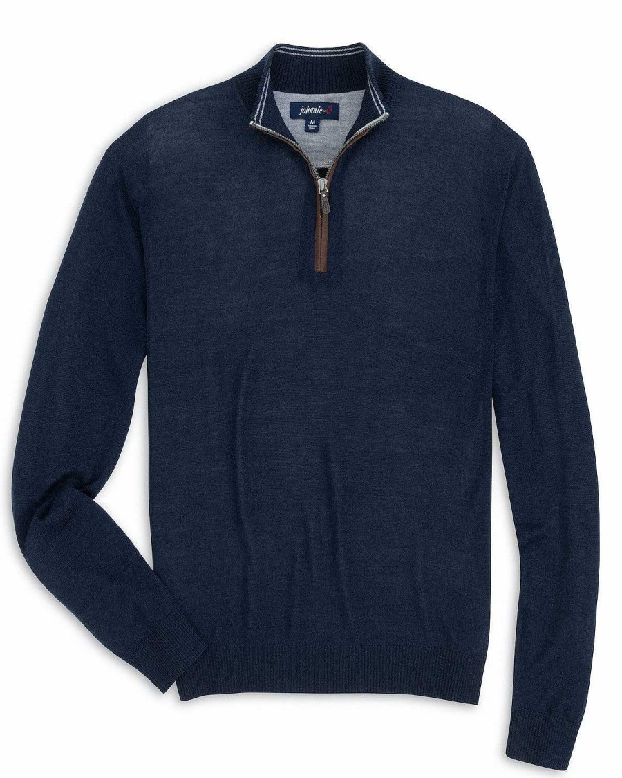 Men'S Johnnie-O Sweaters & Hoodies | Baron 1/4 Zip Pullover For Men