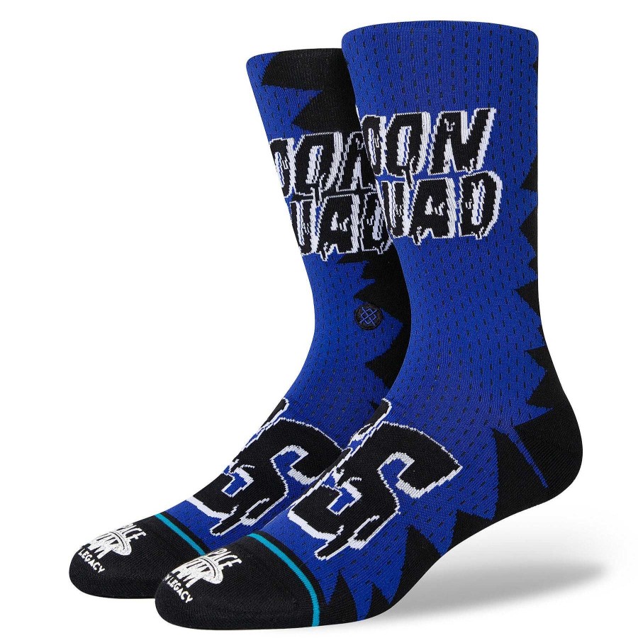 Men'S Stance Socks | Space Jam Goon Squad Crew Socks Black