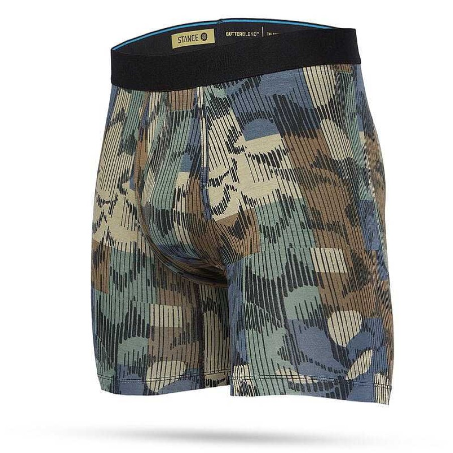 Men'S Stance Baselayers & Underwear | Vine Butter Blend Boxer Brief For Men Slate