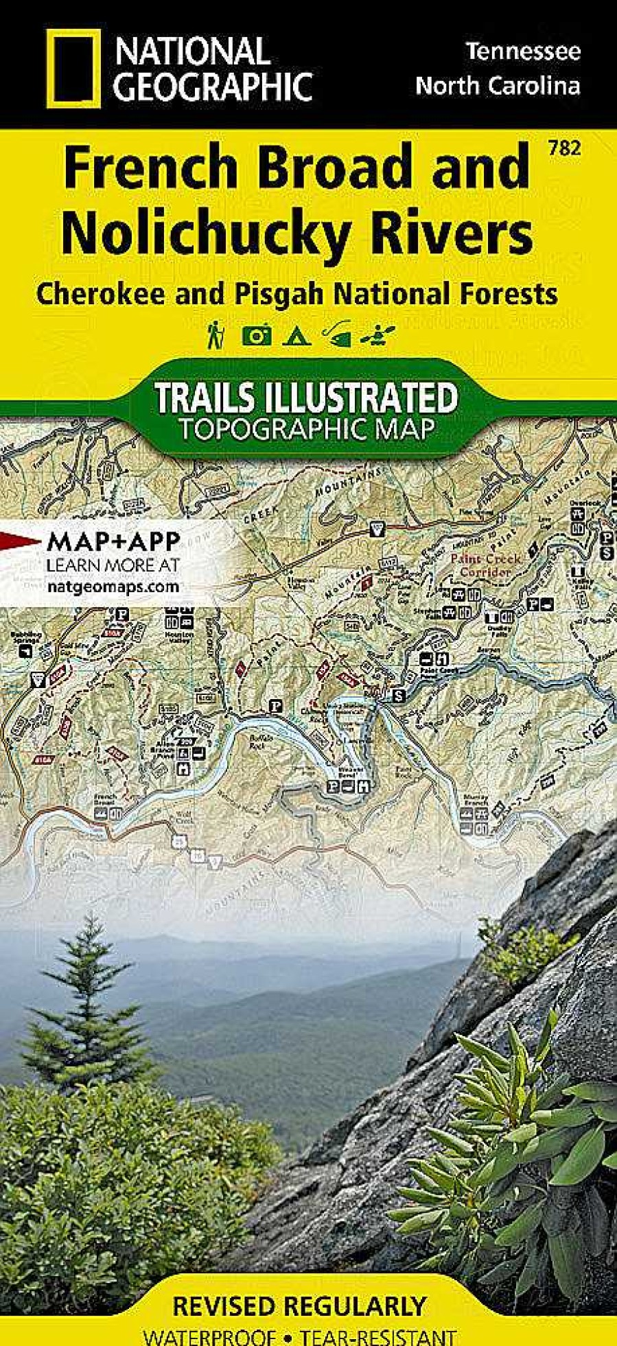 Gear Trails Illustrated | French Broad And Nolichucky Rivers Map