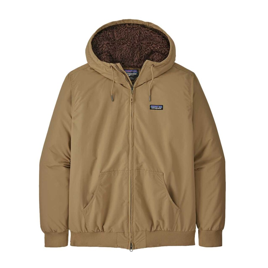 Men'S Patagonia Fleece | Lined Isthmus Hoody For Men Classic Tan