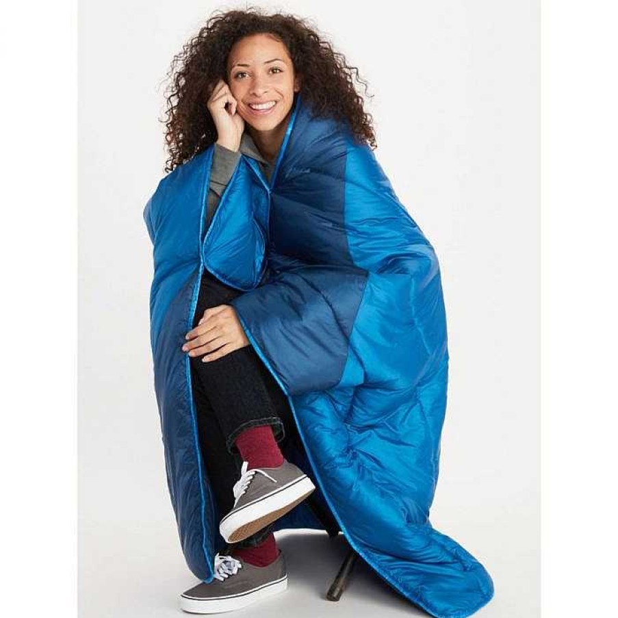 Gear Marmot | Trestles Elite Eco Insulated Quilt Estate Blue / Classic Blue