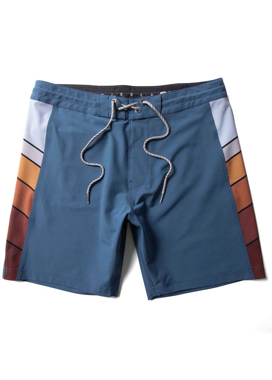 Kids' Vissla Swimwear | Trimline 17" Boardshort For Boys Harbor Blue