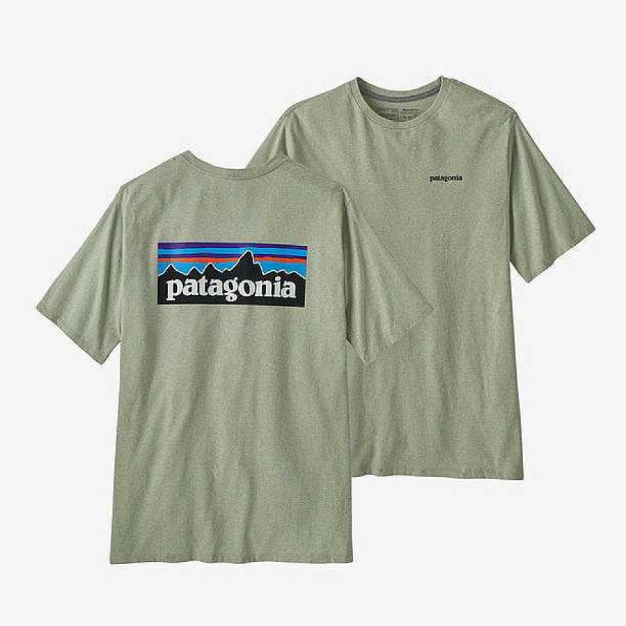 Men'S Patagonia T-Shirts | P-6 Logo Responsibili-Tee For Men