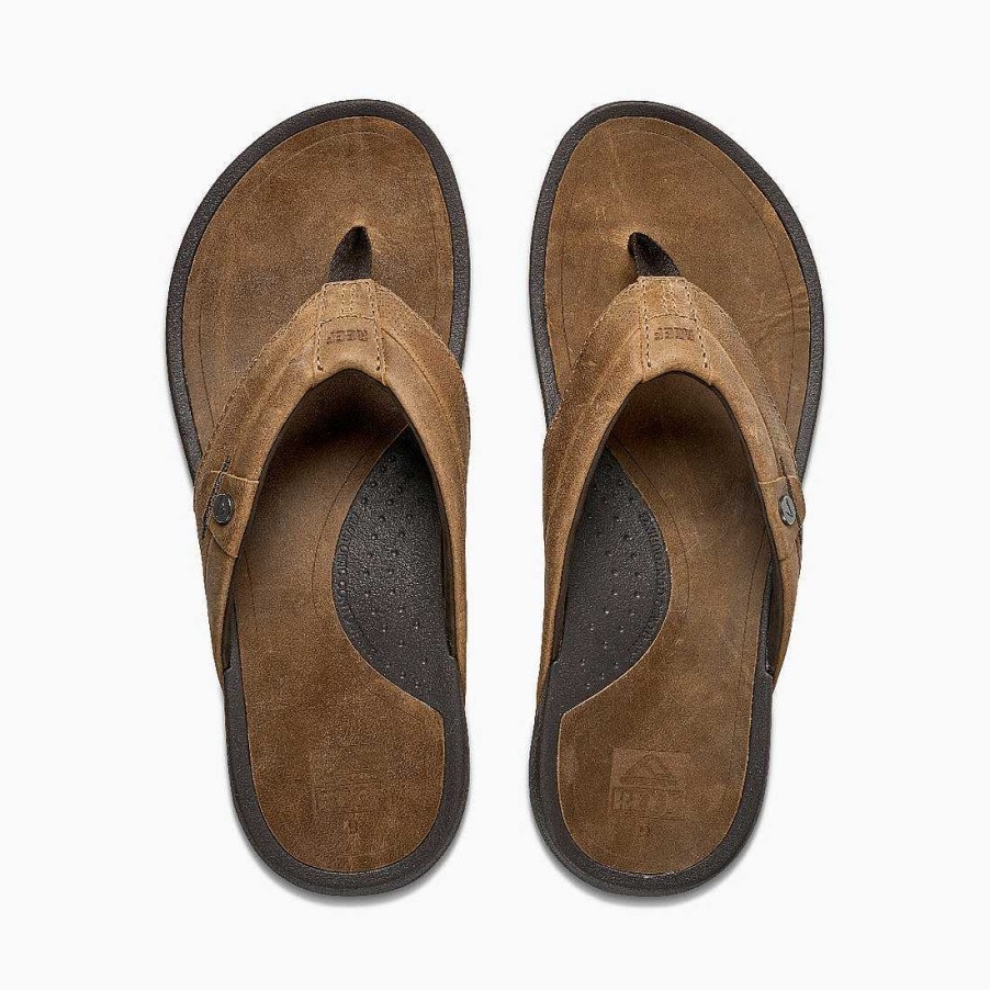 Footwear Reef Sandals | Pacific Leather Sandals For Men Java