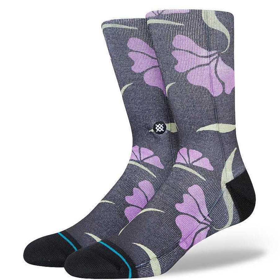 Men'S Stance Socks | Forya Poly Crew Socks Purple