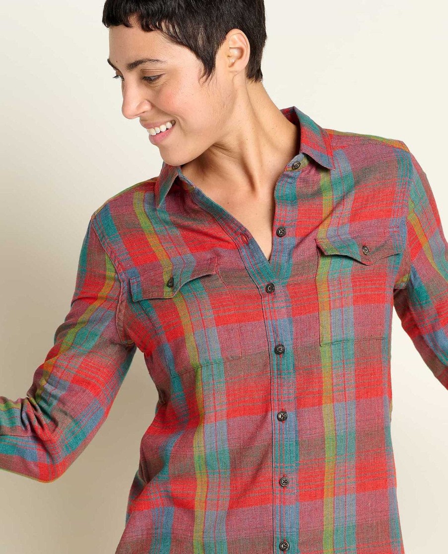 Women'S Toad&Co Shirts | Re-Form Flannel Shirt For Women